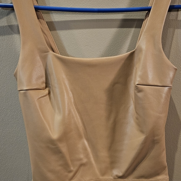 NWT pleather top - Picture 3 of 3